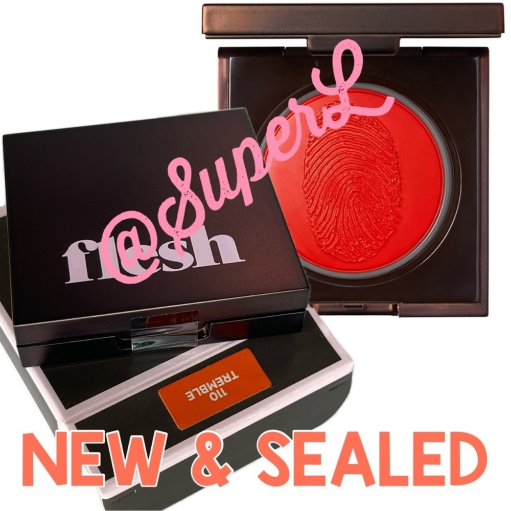 2/$15 NEW Flesh Beauty Flesh Lip Color Compact Lipstick in 110 Tremble Red
